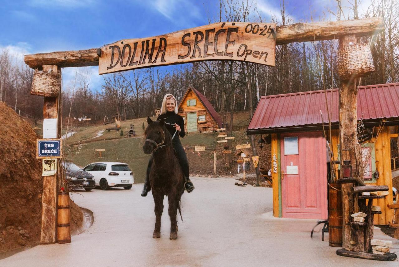 Etno Village Dolina Srece Витез Экстерьер фото